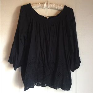 Love Stitch Eyelet Top